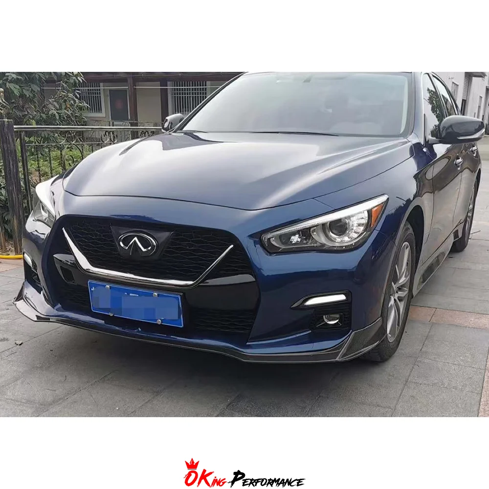 

Vari Style Carbon Fiber Front Lip For Infinity Q50 400R