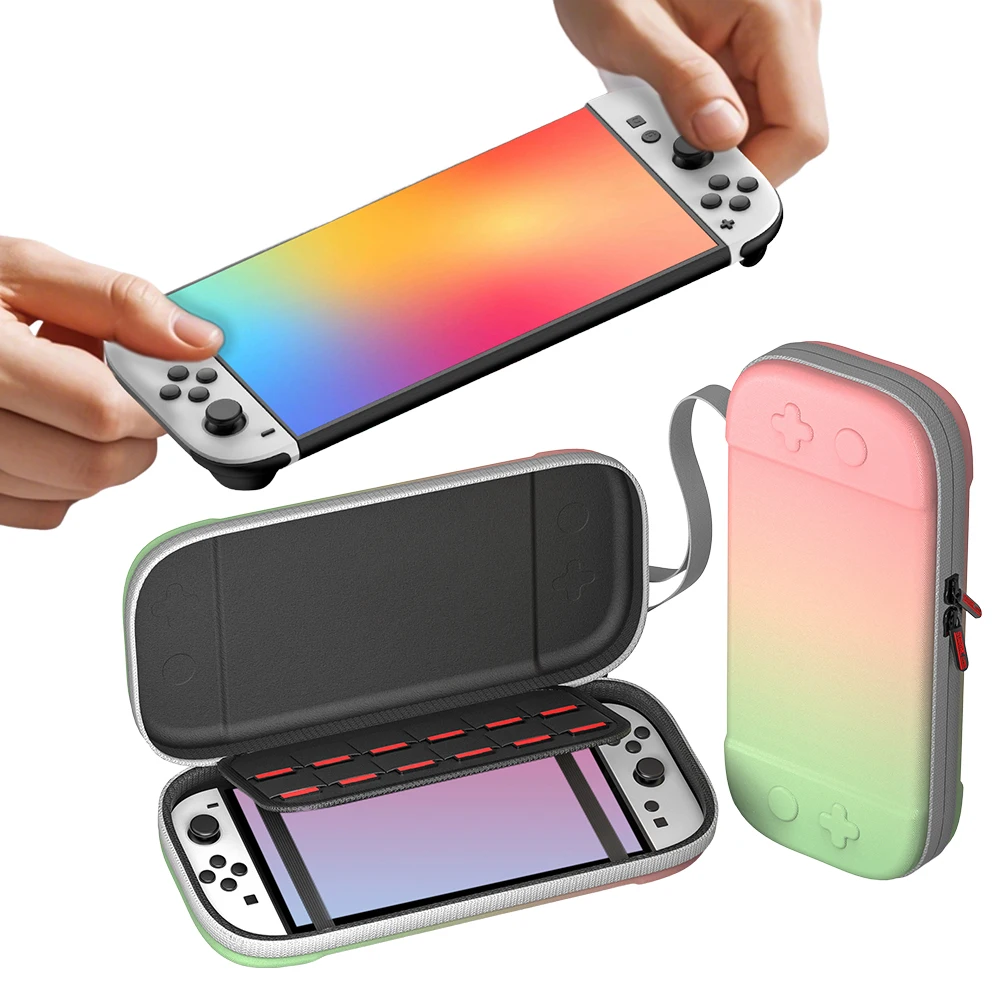 【Best SKU活动价 Guaranteed】 Shockproof Carrying Case For Nintendo Switch 2 Portable Storage Bag Pouch Anti-Scratch Protective Cover For NS Accessories.