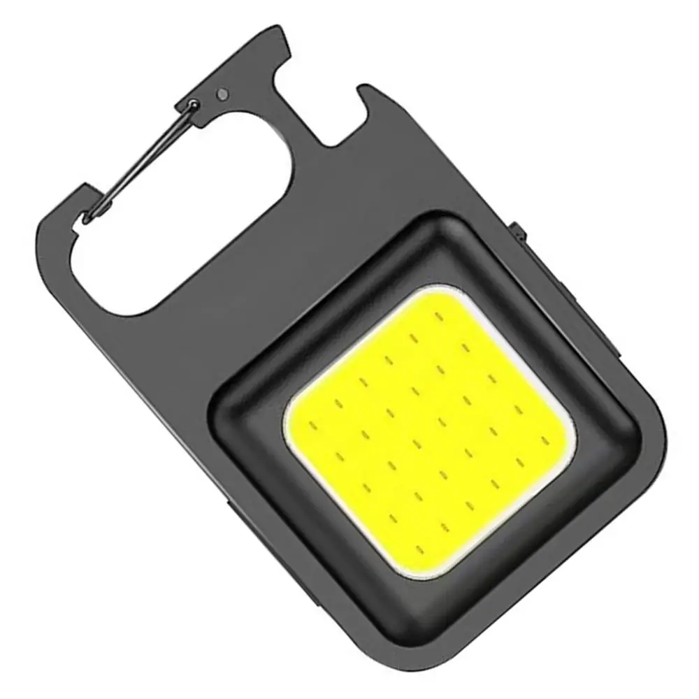 

Charging With Hook Bottle Opener Pocket Flash Light Light with Hook COB Light Pocket Work Light LED Light Mini Keychain Light