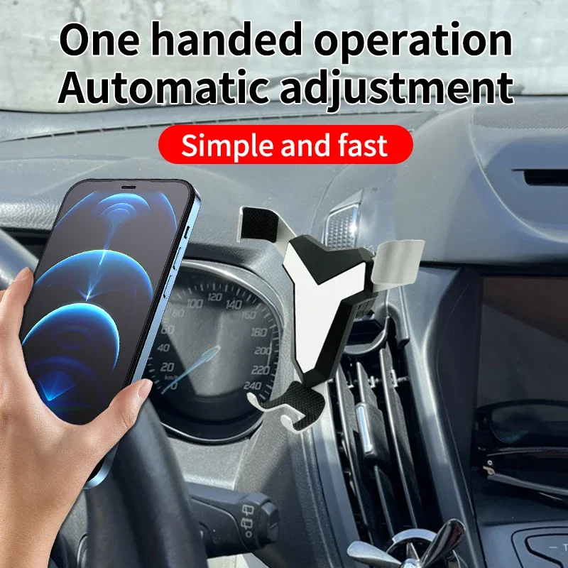 Phone Holder For Ford KUGA 2015 Air Vent Mount Mobile Support GPS Stand Bracket Car Accessories