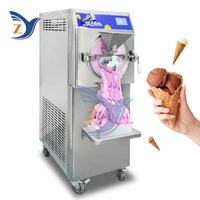 Hard Ice Cream Maker Machine ZY-38-2 Commercial Production Equipment Milk Tea Shop Automatic Ball 60L/H Stall Buffet Restaurant 1