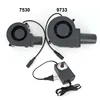 7530 9733 Blower Fan with Power Variable Speed Controller Barbecue Fan Air Blower Picnic Grill Wood Stove Cooking adjustable 1