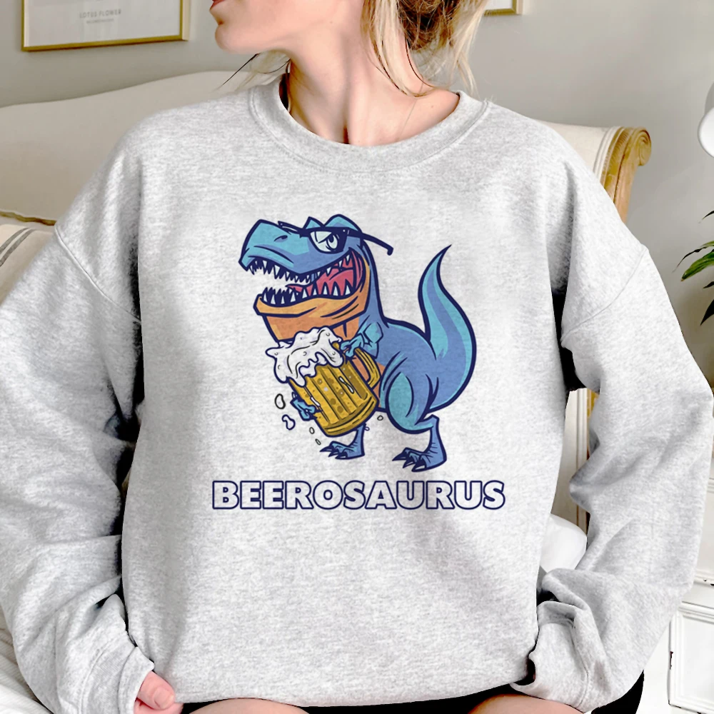 

Dinosaur Beer hoodies women 90s gothic sweat y2k sweater tracksuit women graphic Hood