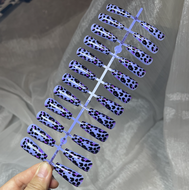 Matte Super Long Coffin False Nail Artificial Fingernails Fake Nails Nail Beauty Finger Manicure Free Shipping Items