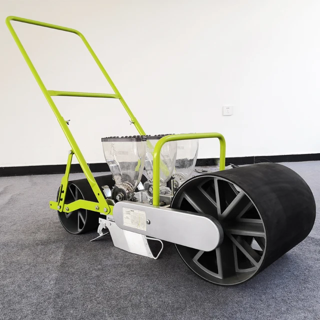 3 -4Row Nemi Erőszak Precíziós Vetőmag Kézi Push Káposzta Póréhagyma Hagymás Repce Zöldség Spenót Koriander Zöldségmag Ültető - Image 2