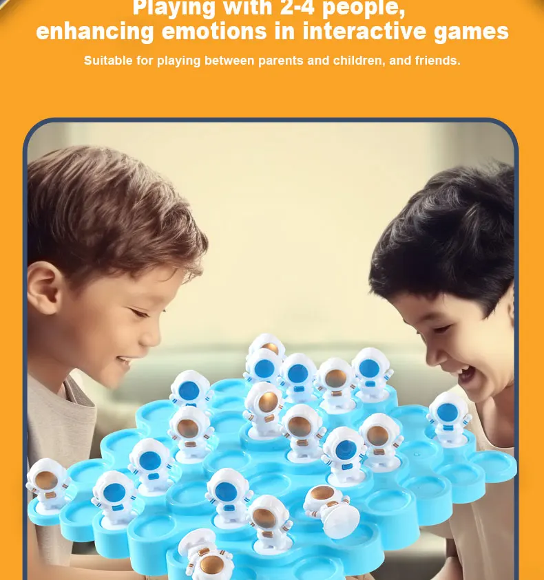 Astronaut balansboom spel voor ouder kind interactie_voghion.com