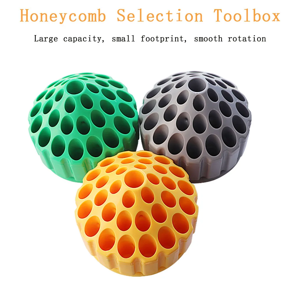 

35-Hole Rotary Polishing Grinding Wheel Head Storage Box for Dental Tool Organizer Rotary Tool Drill Bit Bur Holder