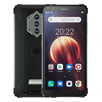 Blackview BV6600 8580mAh Battery Smartphone IP68 Waterproof 4GB+64GB Octa Core Mobile Phone 16MP Camera NFC Cellphones top rated android cell phones