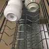 Kitchen 304 Dish Hanging Cabinet Pull Basket Lift Up Push Down Pull-down Bowl Rack Lift Cabinet Storage Damping Pull Basket 6