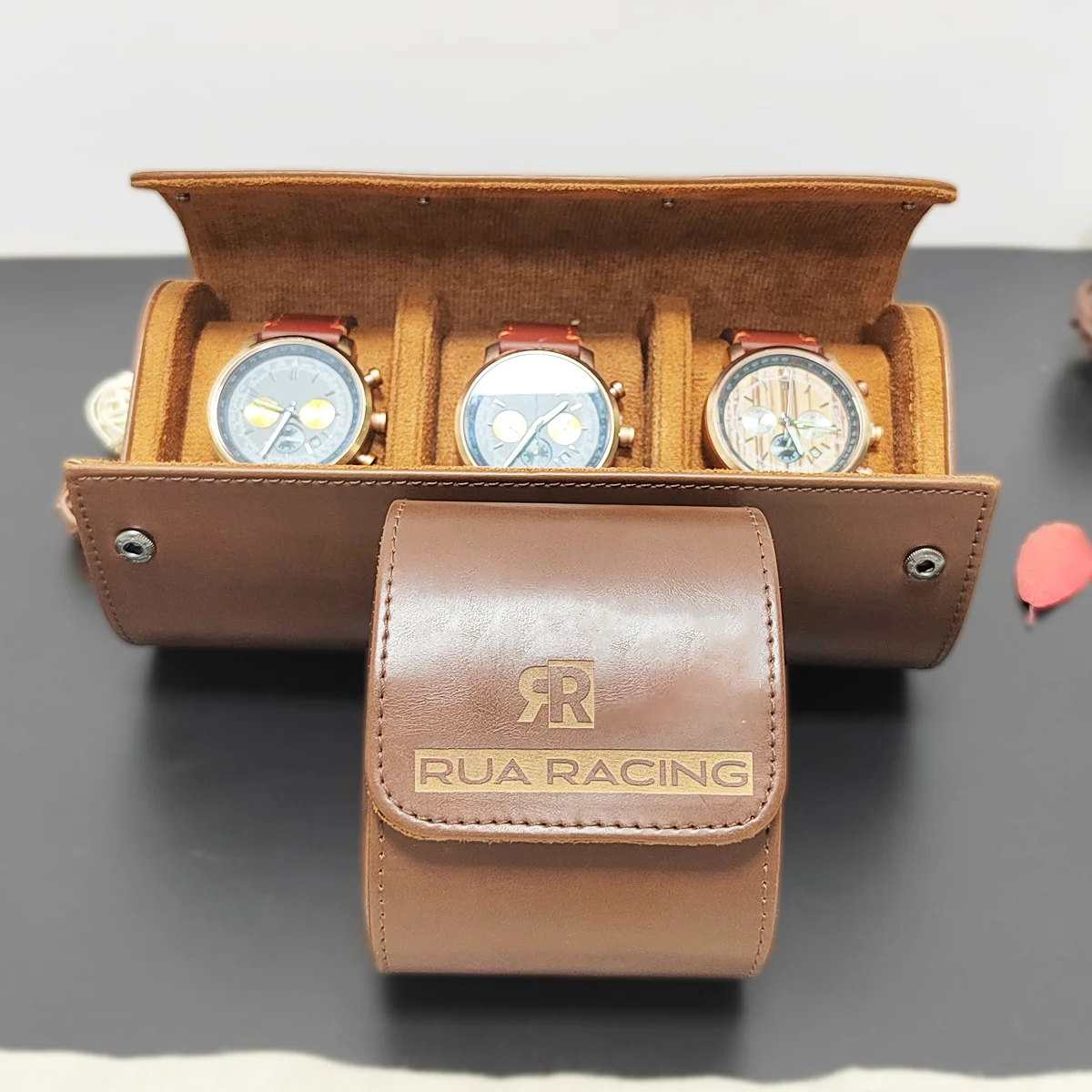 Watch Storage Box Travel Watch Case Roll Organizer For Men