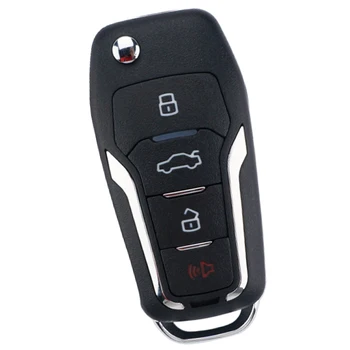 Chiave remota Flip aggiornata Chip per Ford - XNRKEY chiave remota Flip aggiornata 4 d63 Chip 315Mhz per Ford Escape Focus C Max