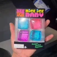Nouveaux jouets sensoriels Needoh : glaçons, méduses, bâtonnets glacés, formes variées, jouets pour soulager l'anxiété et la relaxation chez les adultes 1