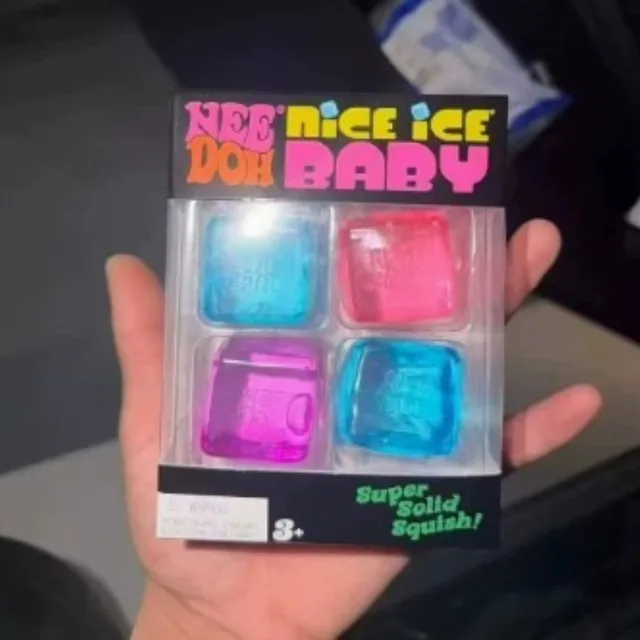 Nouveaux jouets sensoriels Needoh : glaçons, méduses, bâtonnets glacés, formes variées, jouets pour soulager l'anxiété et la relaxation chez les adultes 1
