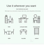 white mousepad Portable Mouse pad large Gaming Waterproof Non-slip PU Suede Desk Mat Computer Keyboard desk pad Mats 6