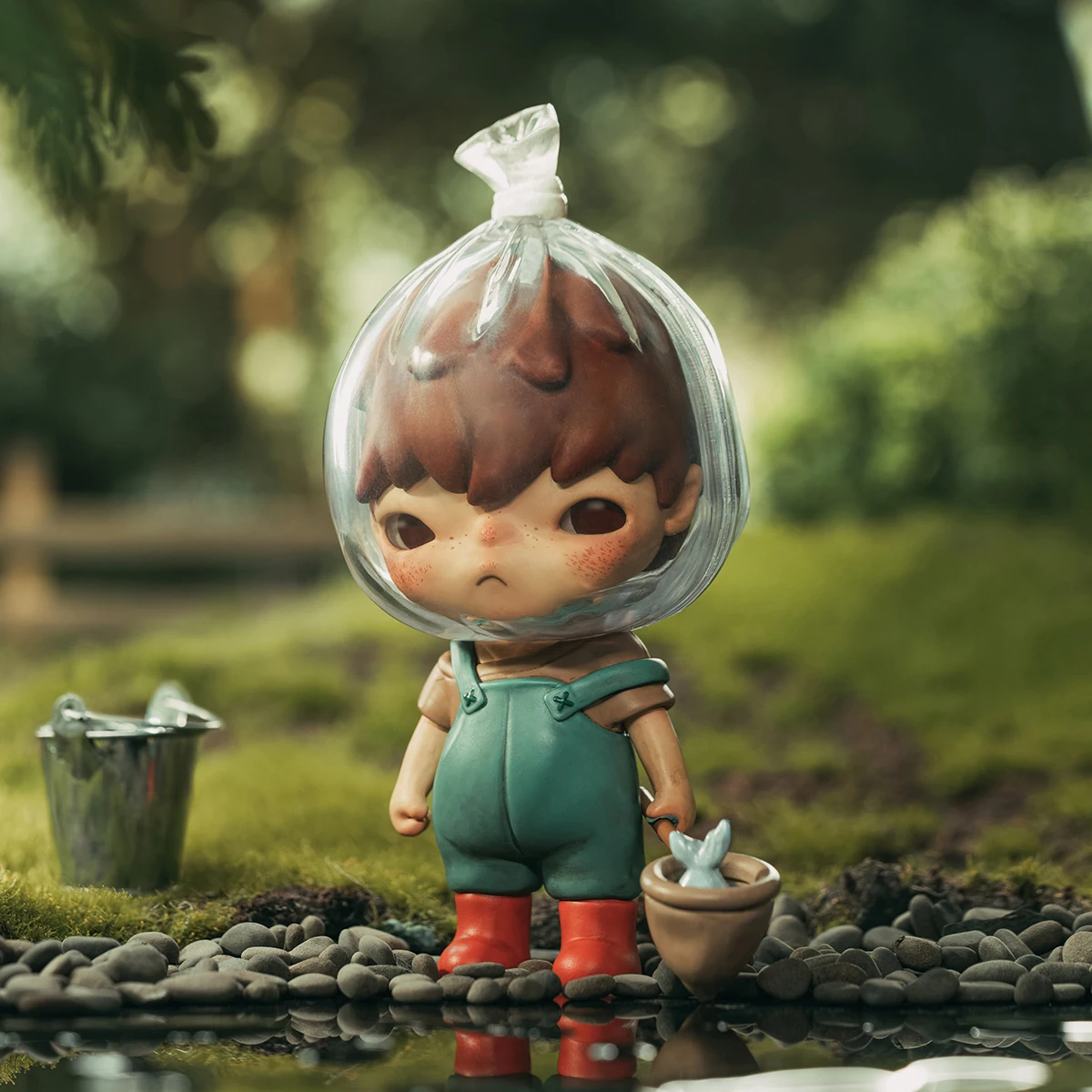 POP MART Hirono Little Mischief Série 1pc/12pcs Mystery Box Blind