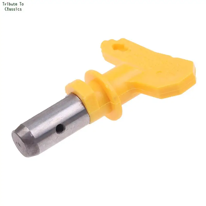 Yellow Series 5 Airbrush Nozzle For Painting Airless Paint Spray G Un Tip Powder Coating Portable Paint Sprayer Auto Repair Tool welding hard hat