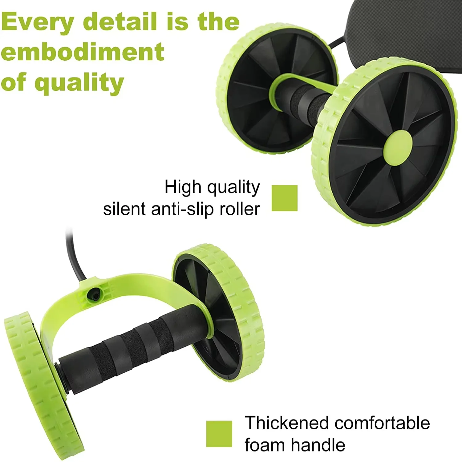 Ab Roller Wheel Abdominal Exercise, Fitness Trainer, Gym Workout