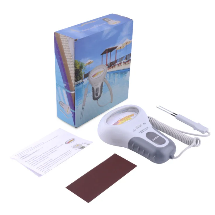 CL2&PH Tester Portable Residual chlorine detector Water quality analyzer for Drinking water Spa Swimming Pool aquarium