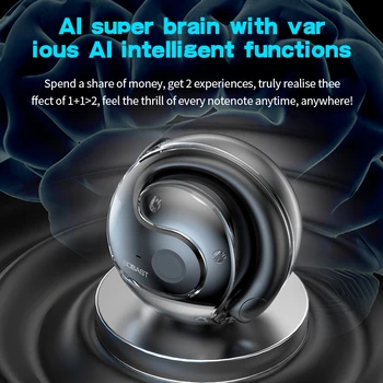 Sobast T26pro AI translation Wireless Earphones Bluetooth 5.4 Low Latency Headphones HD Call Dual Mode Gaming Headset With Mic 2