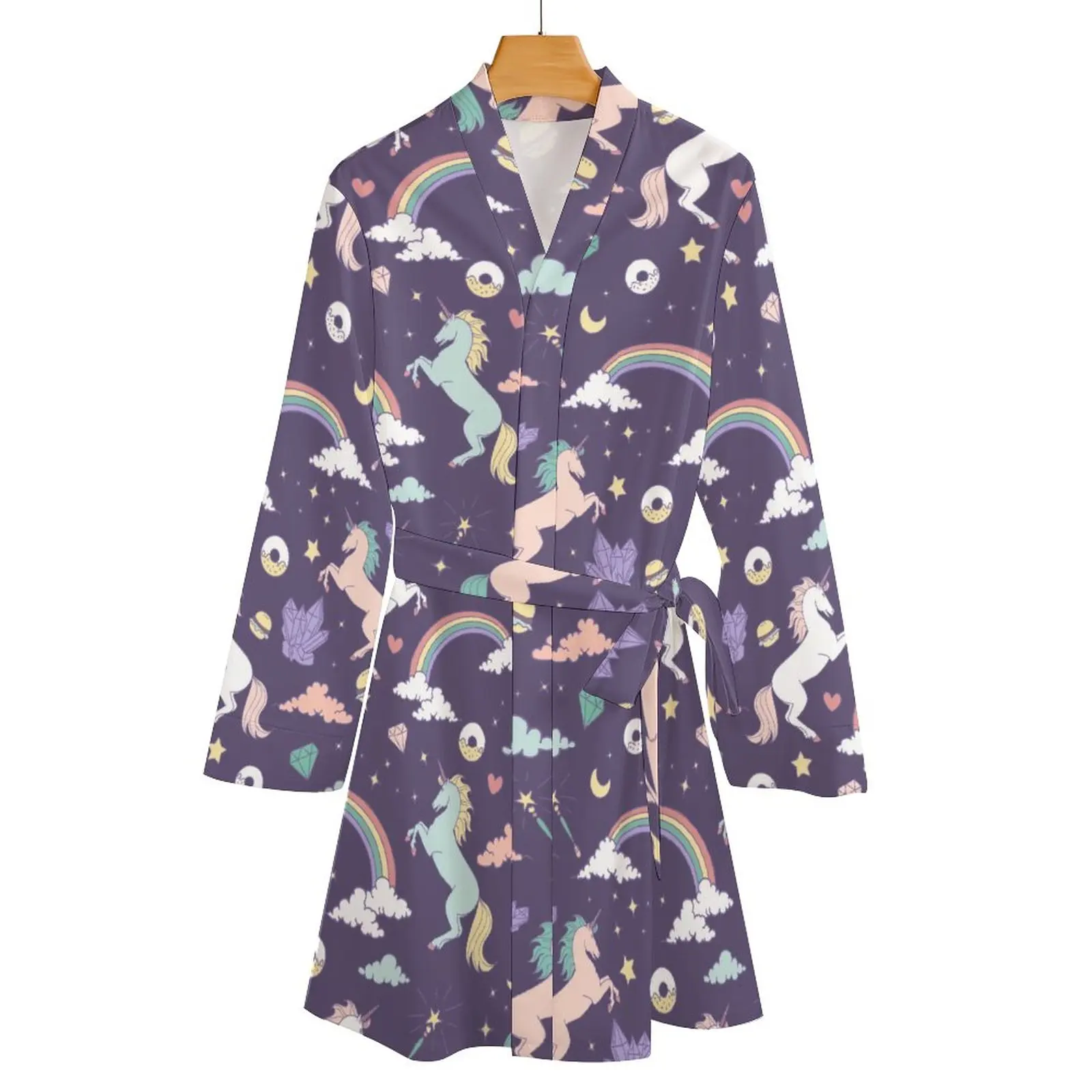 Women's Ombre Unicorn Dressing Gown | Boohoo UK