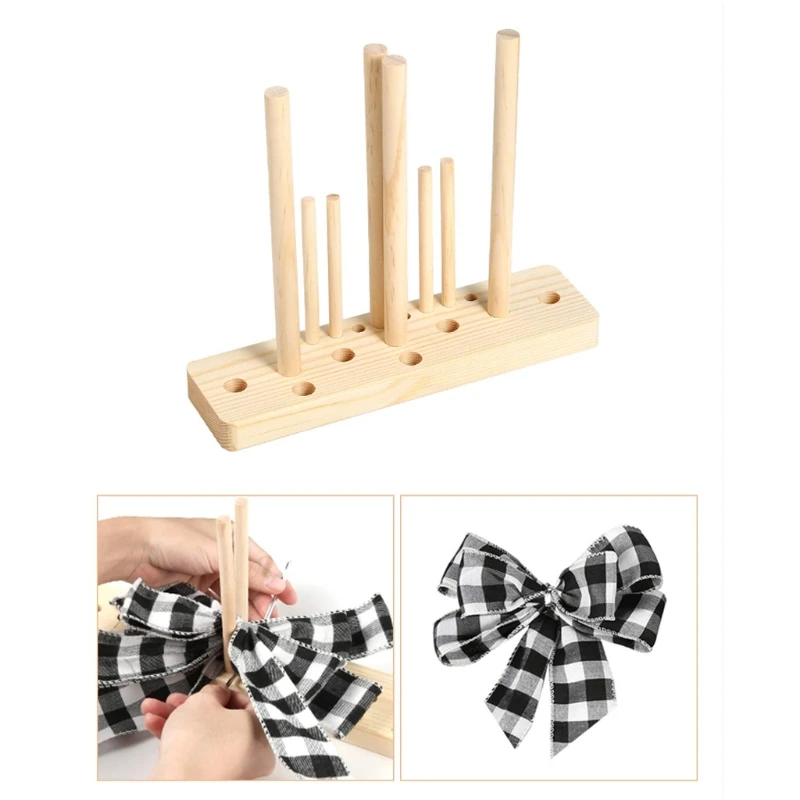 2 Pcs Bow Maker - Bow Maker Tool For Ribbon - Hardwood Bow Maker With  Adjustable Width Ribbon Crafts For DIY Decoration Of Christmas, Valentine's  Day Easter Holiday: Buy Online at Best