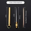 Titanium Outdoor EDC Portable Multi-Purpose Toothpick Bottle Fruit Fork Camping Tool Toothpick Tube Is More Durable Than Floss 3
