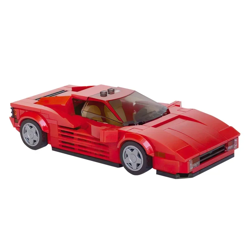 

Новая модель супер автомобиля, феррарированная модель Testarossa, Roadsters, строительные блоки, кирпичи, игрушка, детский подарок, строительные блоки, детские игрушки