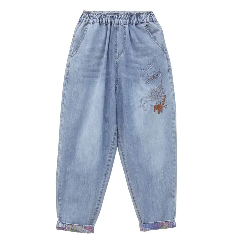 Рисунок 4 - Модные джинсы-шаровары для женщин