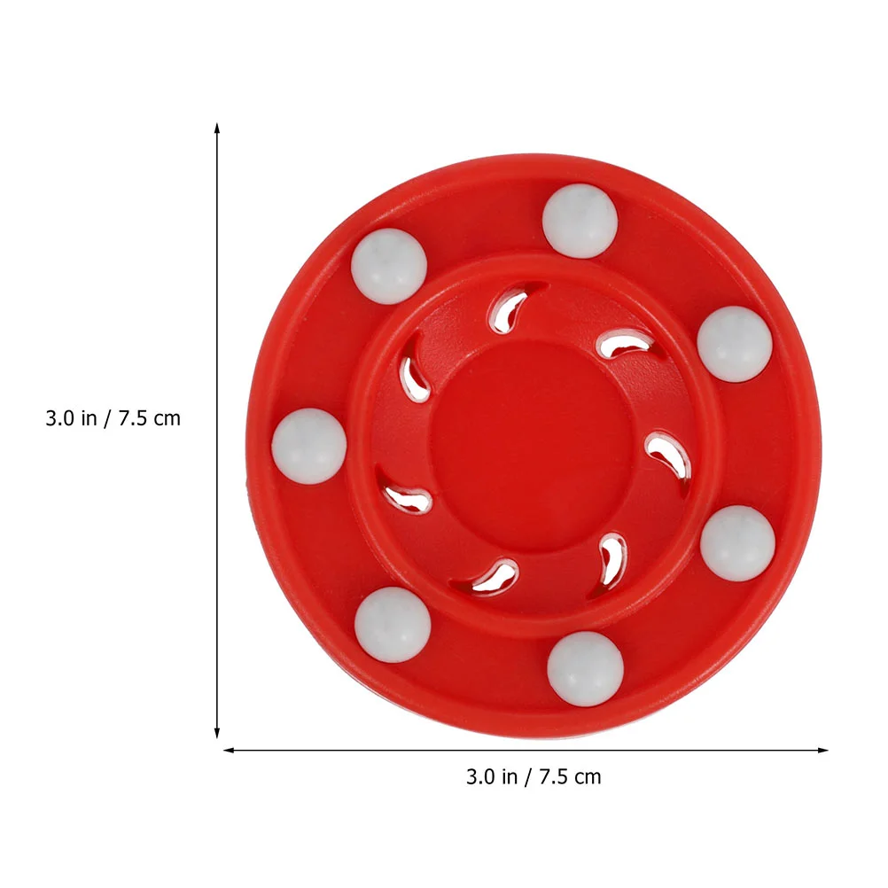 Roller Hockey Game Puck Street Hockey Puck Inline for Indoor and Smooth Outdoor Courts 2pcs hockey puck