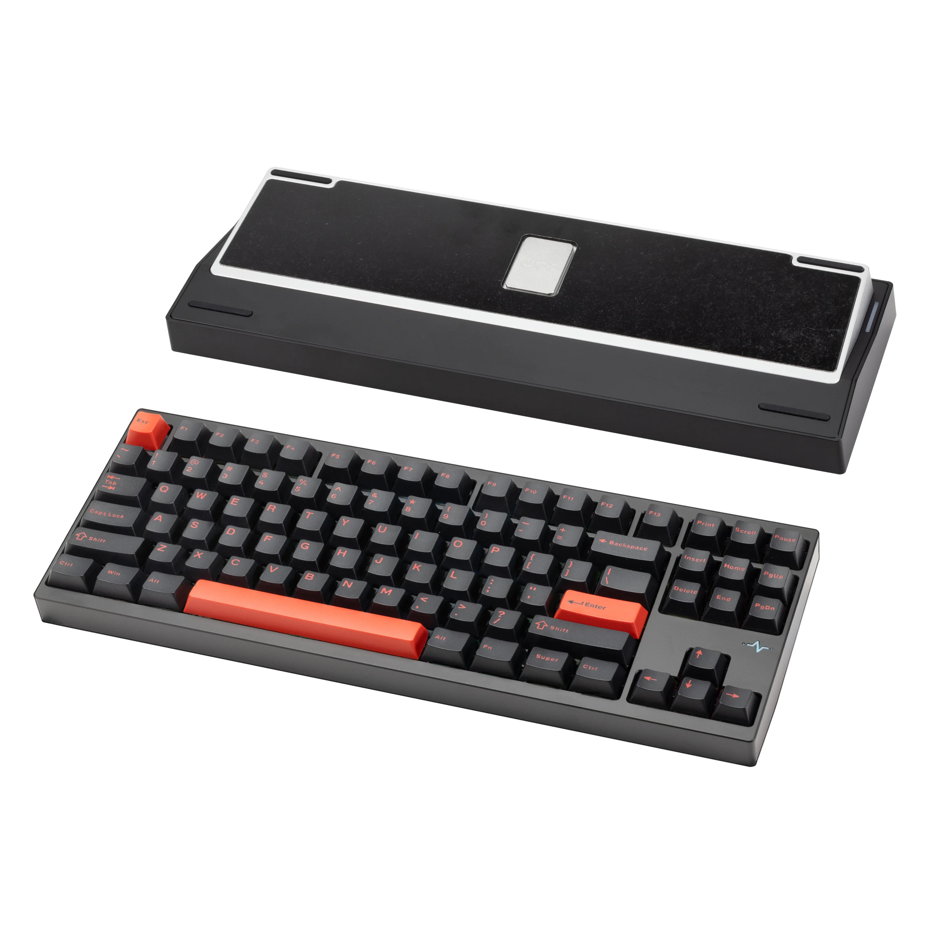 WOBKEY crush80 メカニカルキーボード 黒赤 WOBKEY Crush 80【メカニカルキーボード】