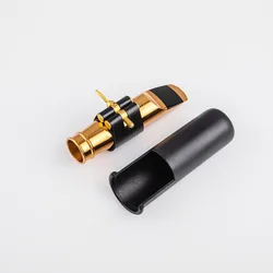 High Quality Professional Tenor Soprano Alto Saxophone Metal Mouthpiece Gold and Sliver Plated Pieces Accessories Size 56789