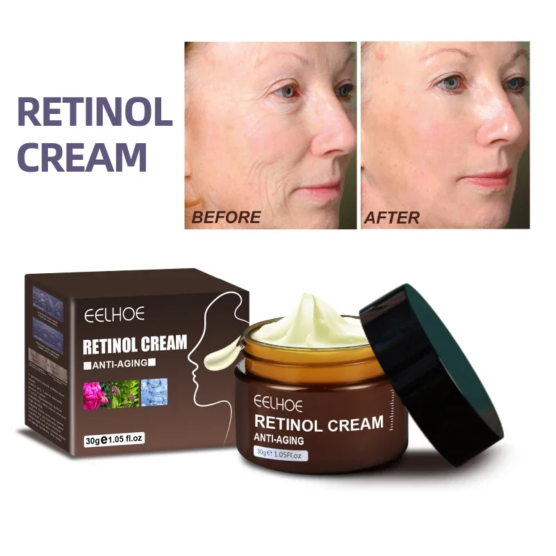 

3pcs EELHOE Retinol Wrinkle Remover Face Cream Anti-Aging Firming Lifting Korean Skin Care Fade Fine Lines Moisturizing Cosmetic