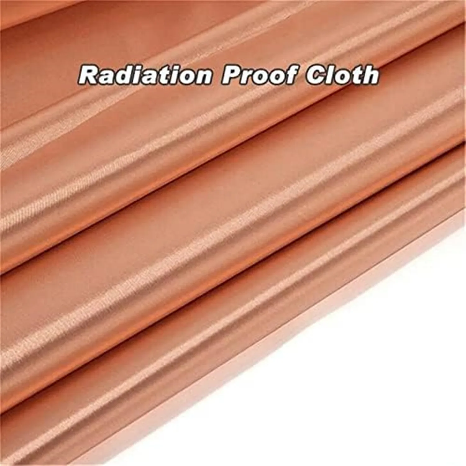 Golden Faraday Fabric EMF Protection Cloth for Signal Blocking and Anti-Radiation