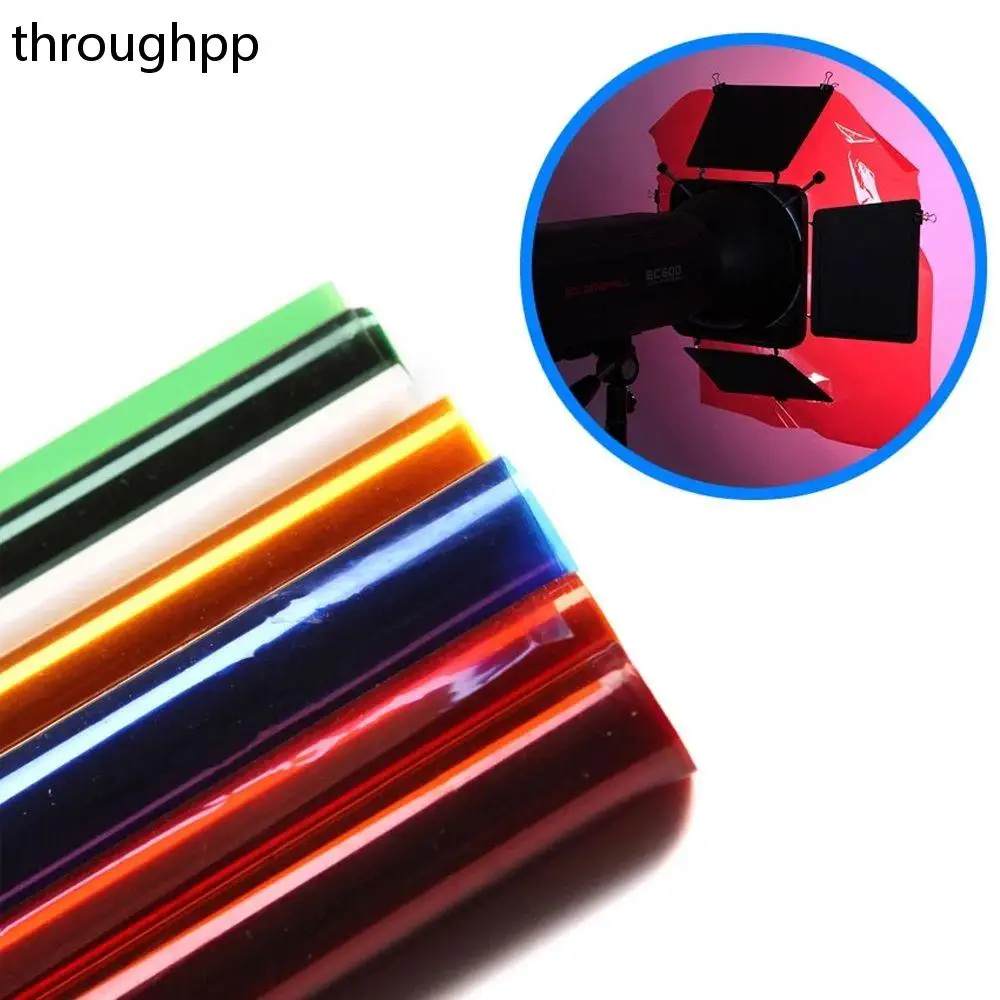 1PC carta da filtro professionale per illuminazione scenica luce Video 40*50cm materiale di trasmissione della luce alta gel di carta filtro a colori