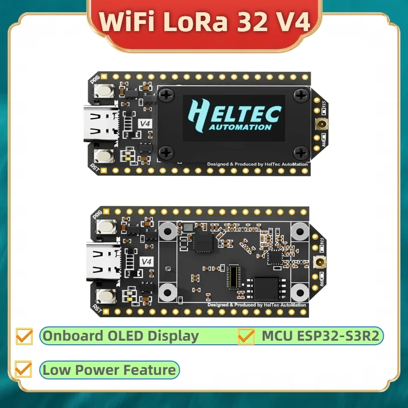 รูปสินค้า บอร์ด LoRa ESP32-S3 WiFi BLE IoT Tracker