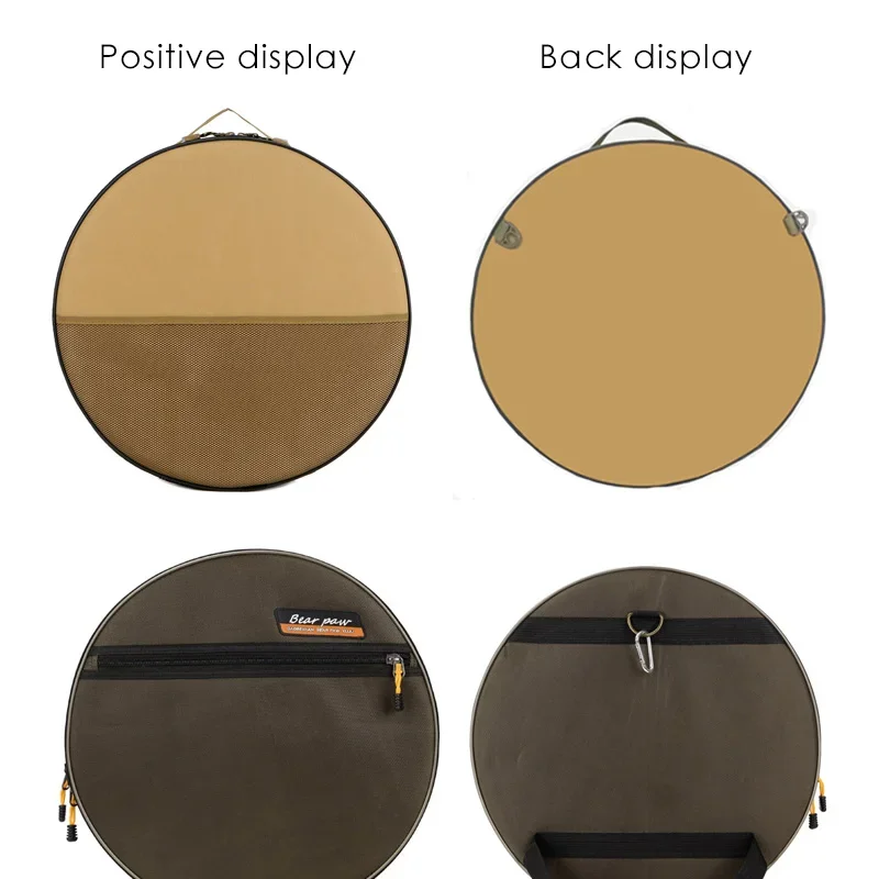 Description Picture 4 of itemLawaia Fish Bag Single Layer Round PackageFishing Chair Backpack Matching Fish Care Bags Hand Fishing Net Package Diameter 46cm