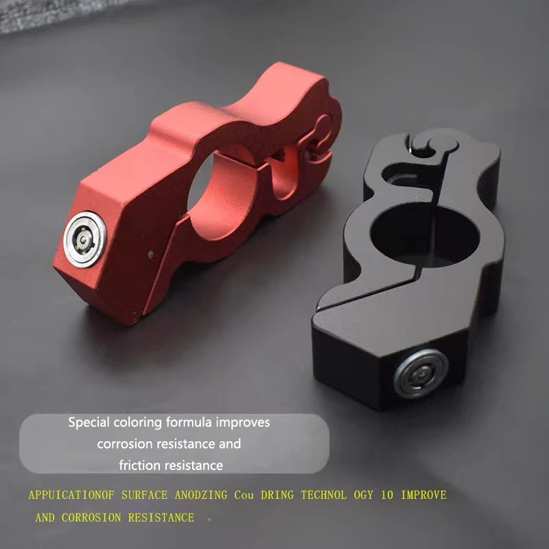 Motorcycle Lock 2 Keys Motorcycle Handlebar Lock Anti-theft Aluminum Alloy