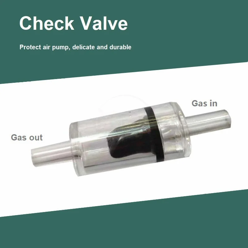 Aquarium One-Way Check Valves (5-Pack) | For Air Pumps, Fits 4mm ID Tubing, Prevents Backflow - View #9
