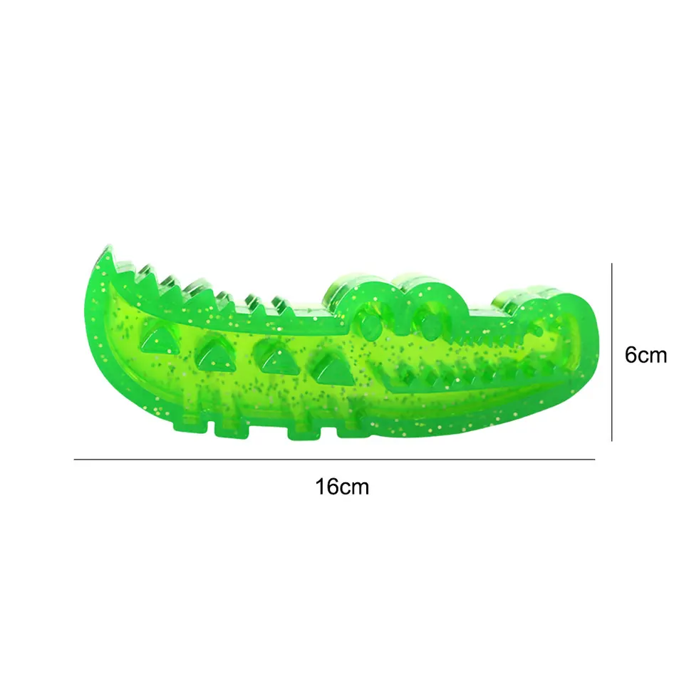 Interactive Slow Feed Crocodile Dog Toy