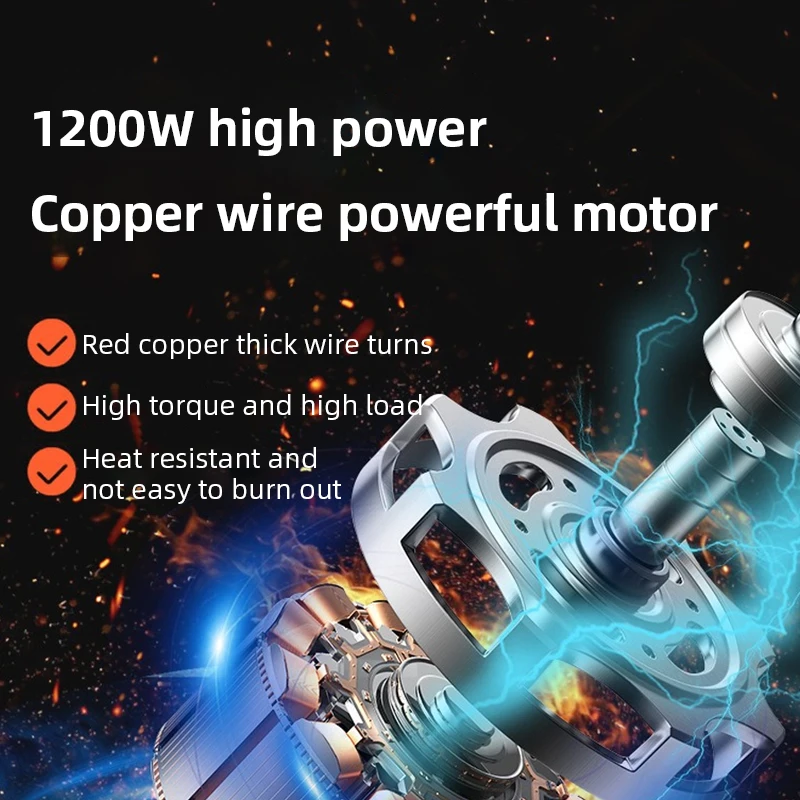 20V Electric Handheld Snow Blower 5
