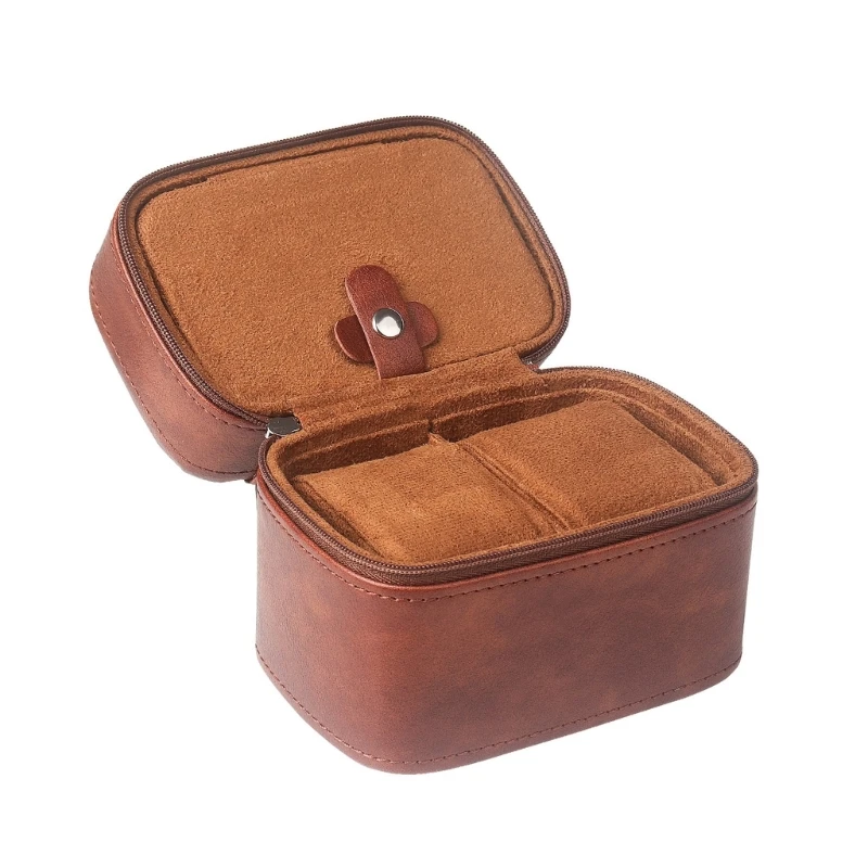 Convenient Travel Watch Holder Watch Case For Travelling Portable Watch Box Display Case Women Girl Dropship