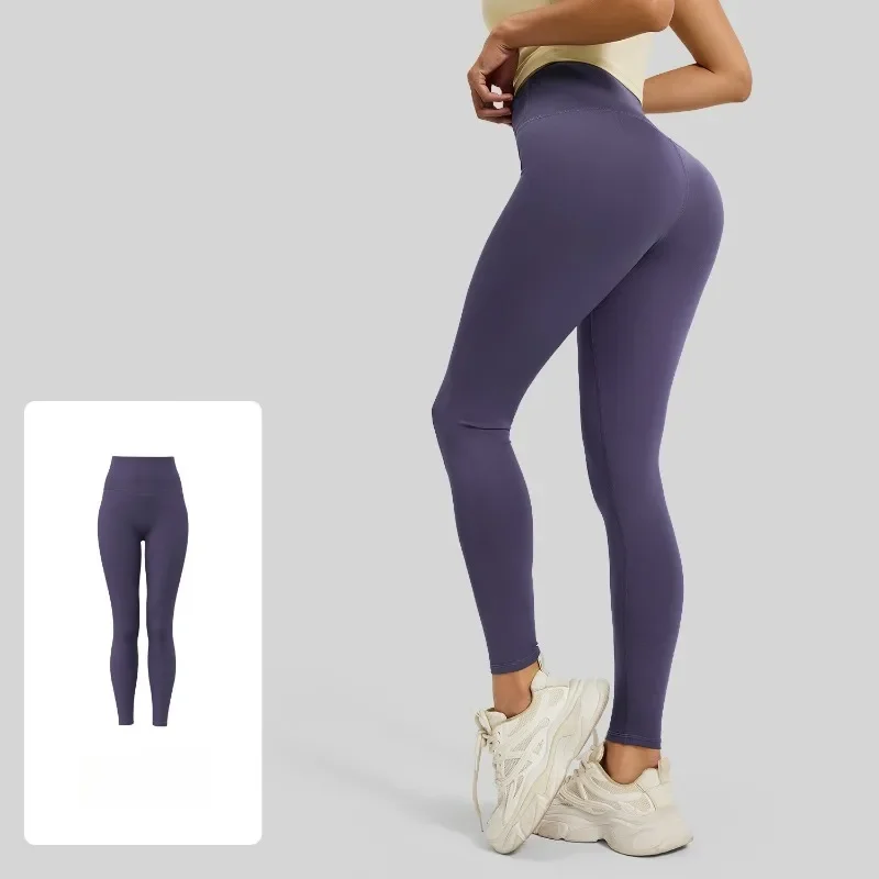 Women's High Waist Yoga Leggings Seamless High Stretchy Butt Lifting Breathable Sports Pants for Ladies Gym Leggings