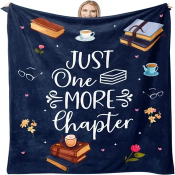 Book Lover Fleece Blanket 1