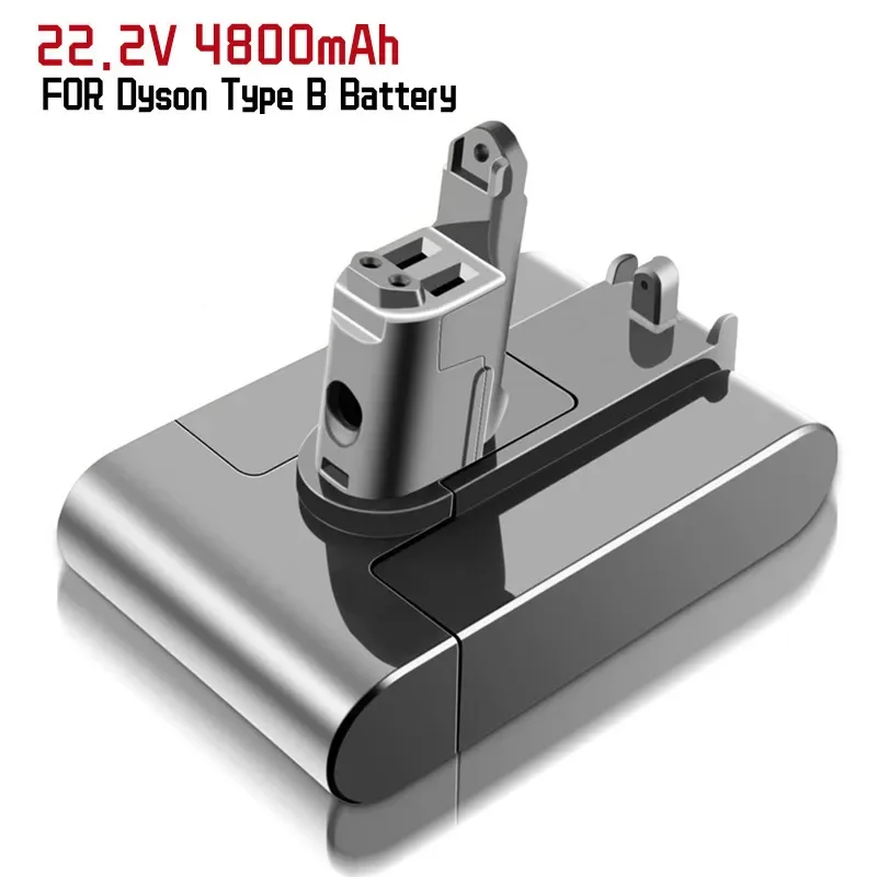 Staubsauger Ersatz Li-Ion Akku 4800Mah 22,2 V Fuir Dyson Dc35 Dc34 Typ B
