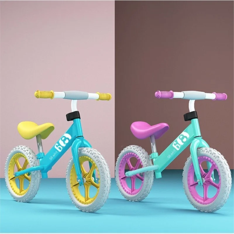 Cooya Children's Balance Bike Non Pedal Bike 2-in-1 Sliding Scooter 2-3-6 Year Old Baby Children's Learning Walker New
