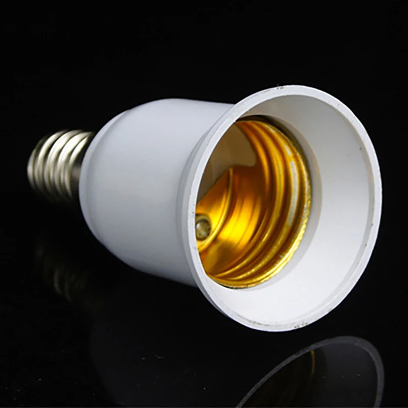 E14 To E27 Adapter Conversion Socket Fireproof Plastic Converter High Quality Material Socket Bulb Adapter Lamp Holder bulb adapter socket
