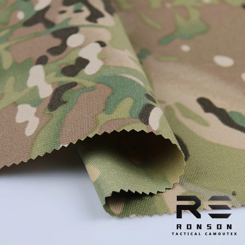 1000D Polyester Waterproof Polyester Camouflage Fabric, Pullable, High Strength, Wear-Resistant Cloth,