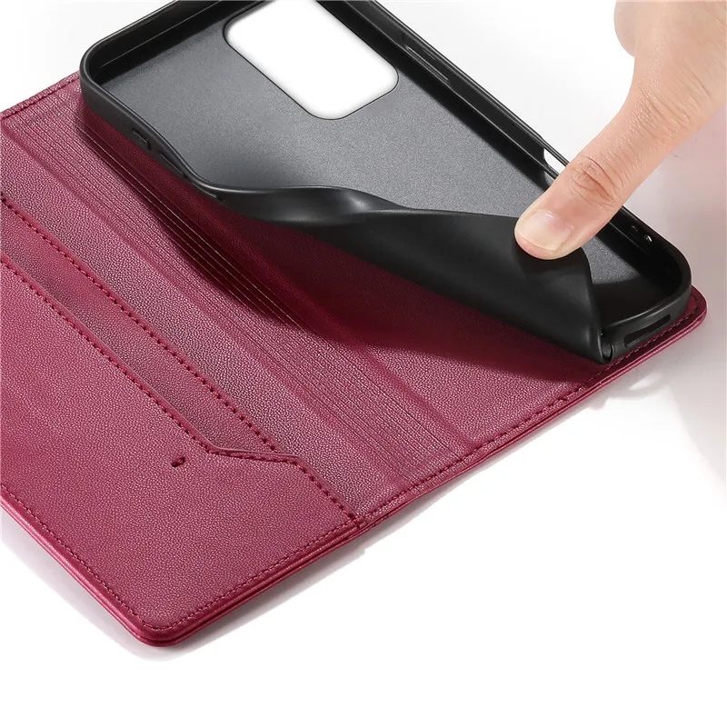 Luxury Magnetic Flip Leather Wallet Phone Case Cover