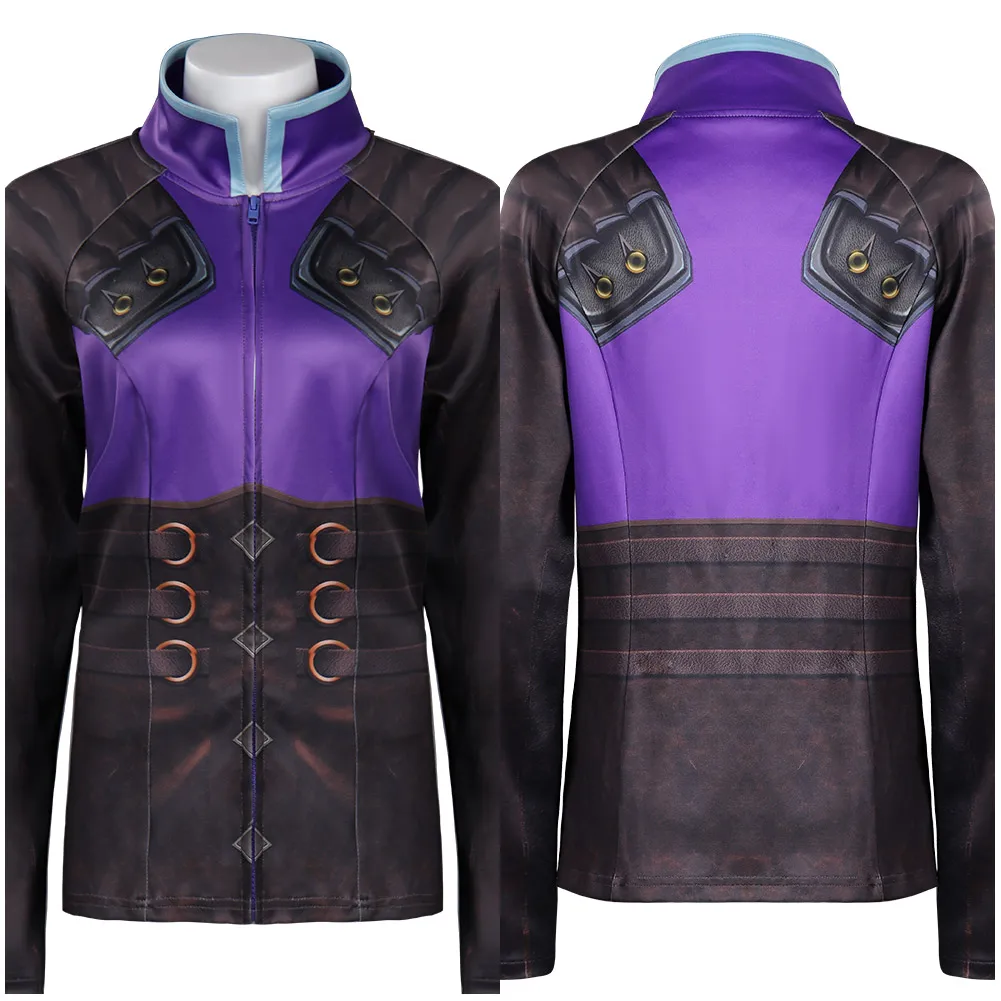 Game Arcane LOL Caitlyn Kiramman Cosplay Costume Girls Uniform