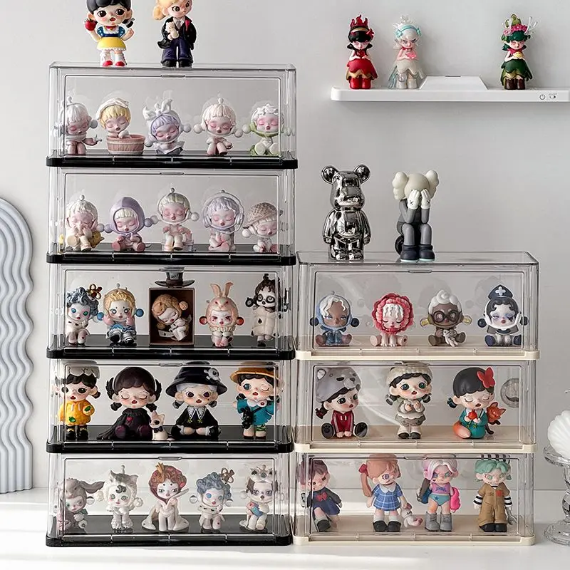 Stackable Acrylic Display Case for Collection Bricks Blocks Toys Models ...